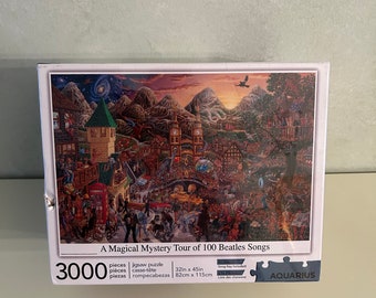 Beatles Magical Mystery Tour Puzzle Pop Culture Decor Puzzles