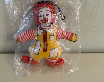 Vintage Ronald McDonald Plush Toy Happy Meal Toy