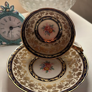 Paragon Double Warrant Rare Tea Cup And Saucer
