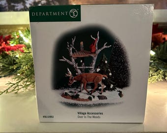 Christmas Village Accessories Department 56
