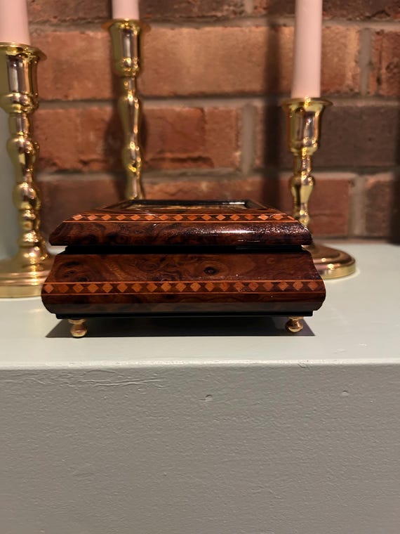 Toledo Damascene Damasquino Trinket Jewelry Box View 6