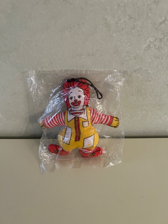 Vintage Ronald Mcdonald Plush Toy Happy Meal Toy - Etsy