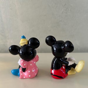 Vintage Walt Disney Mickey And Minnie Mouse Figurines image 5