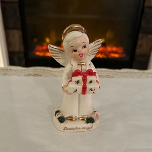 Vintage Christmas Angel Boy Christmas Kitsch