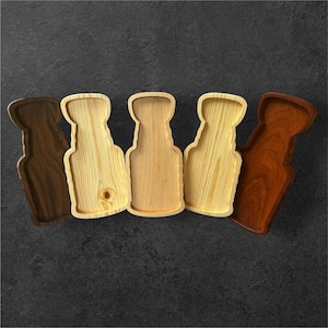 Stanley Cup Valet Tray: Hardwood Hockey Gift