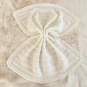 MANTA PARA BEBE A CROCHET, patrón manta bebe crochet manta bebe manta bebe blanca patron bebe bautizo bebe crochet, imagen 7