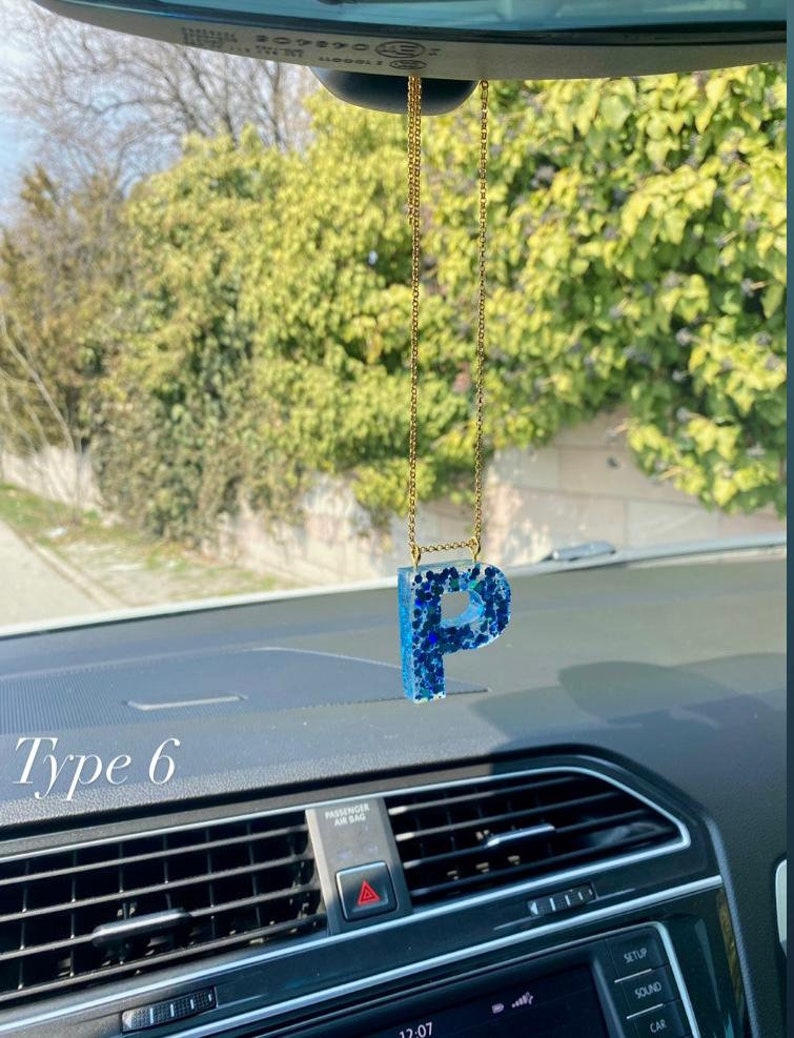 Resin Rear View Mirror Hanging/car Accessories/gift for New Etsy