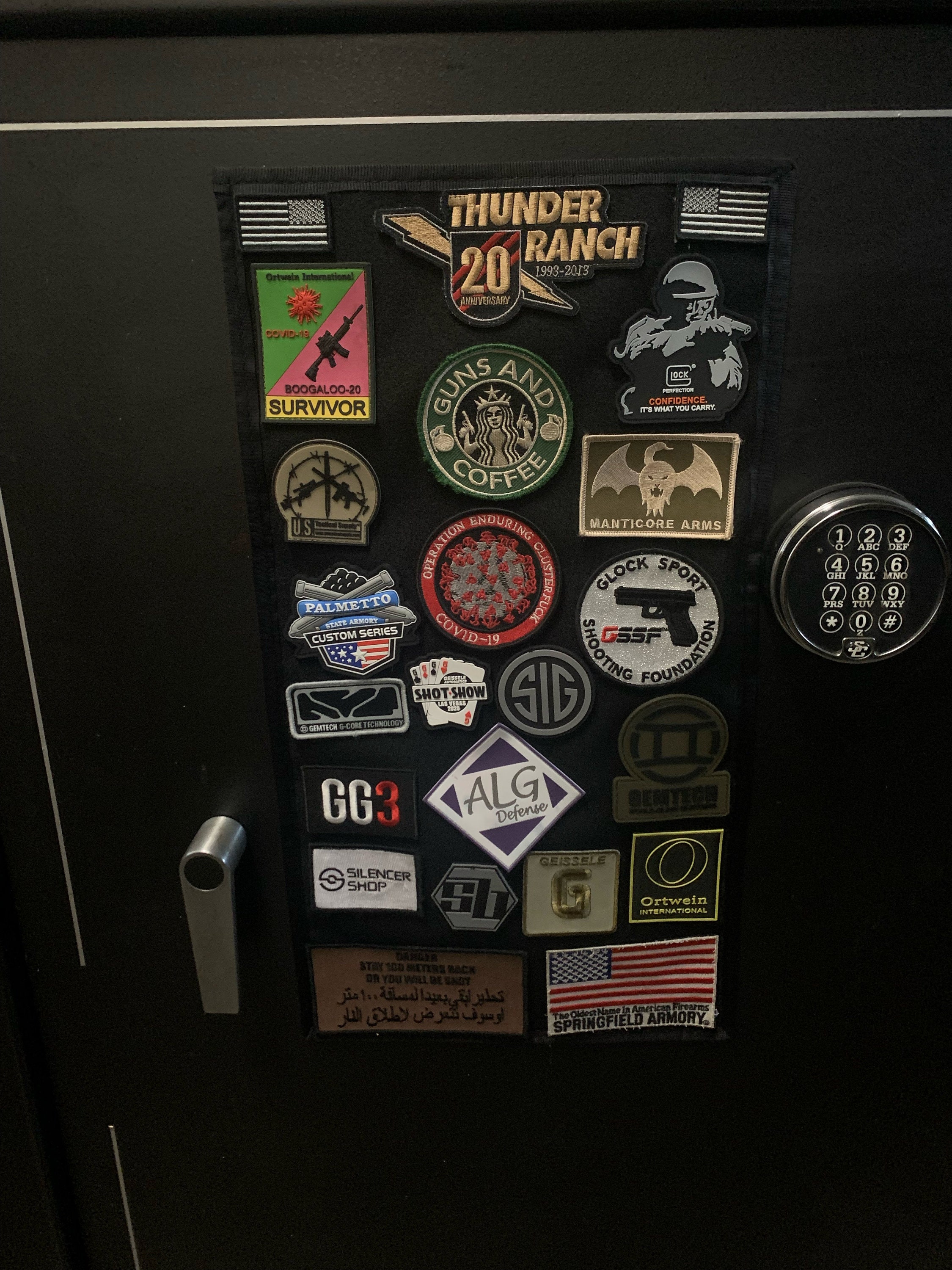 Morale Patch Display 