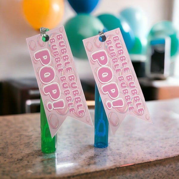 Ms. Rachel Download Printable Bubble Tags | Ms. Rachel Birthday Party | Ms. Rachel Birthday Decorations | Ms. Rachel | Ms. Rachel Download