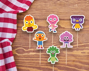 Super Simple Songs Cupcake Toppers Super Simple Songs Birthday