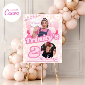 Ms. Rachel Birthday Welcome Sign | Ms. Rachel Party Decorations | Ms. Rachel Banners | Ms. Rachel Birthday Poster | Editable Welcome Sign