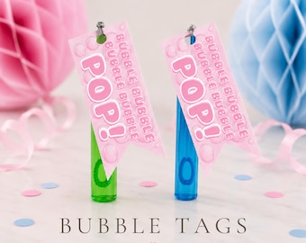 Ms. Rachel Printable Bubble Wand Tags | Ms. Rachel Birthday Decorations | Birthday Party Favors | PDF Download