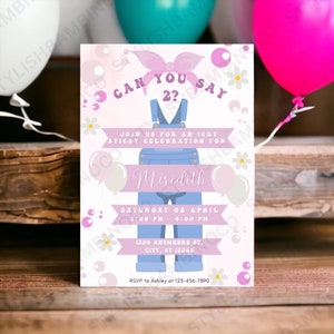 Editable Ms Rachel Birthday Invite | Ms Rachel Party | Ms Rachel Birthday Invite | Ms Rachel Birthday Party Decor | Ms. Rachel Template