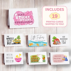 Ms. Rachel Food Tent Cards | Ms. Rachel Birthday Decorations image 1