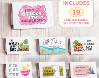 Ms. Rachel Food Tent Cards | Ms. Rachel Birthday Decorations