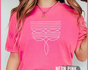 Boot Stitch T-shirt, Concert T-shirt, Gift for Her, Cowgirl, Country Music, Nashville, Girls Trip, Texas Girl, Rodeo T-shirt, Western Outfit