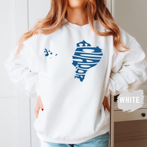 Ecuador Sweatshirt,Ecuador Sweater, Ecuador Map, Ecuador Mapa, Ecuador Playera, Ecuadorian Heritage Shirt, Ecuadorian Tee