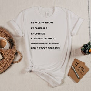 Cosmic Rewind People of EPCOT Tee