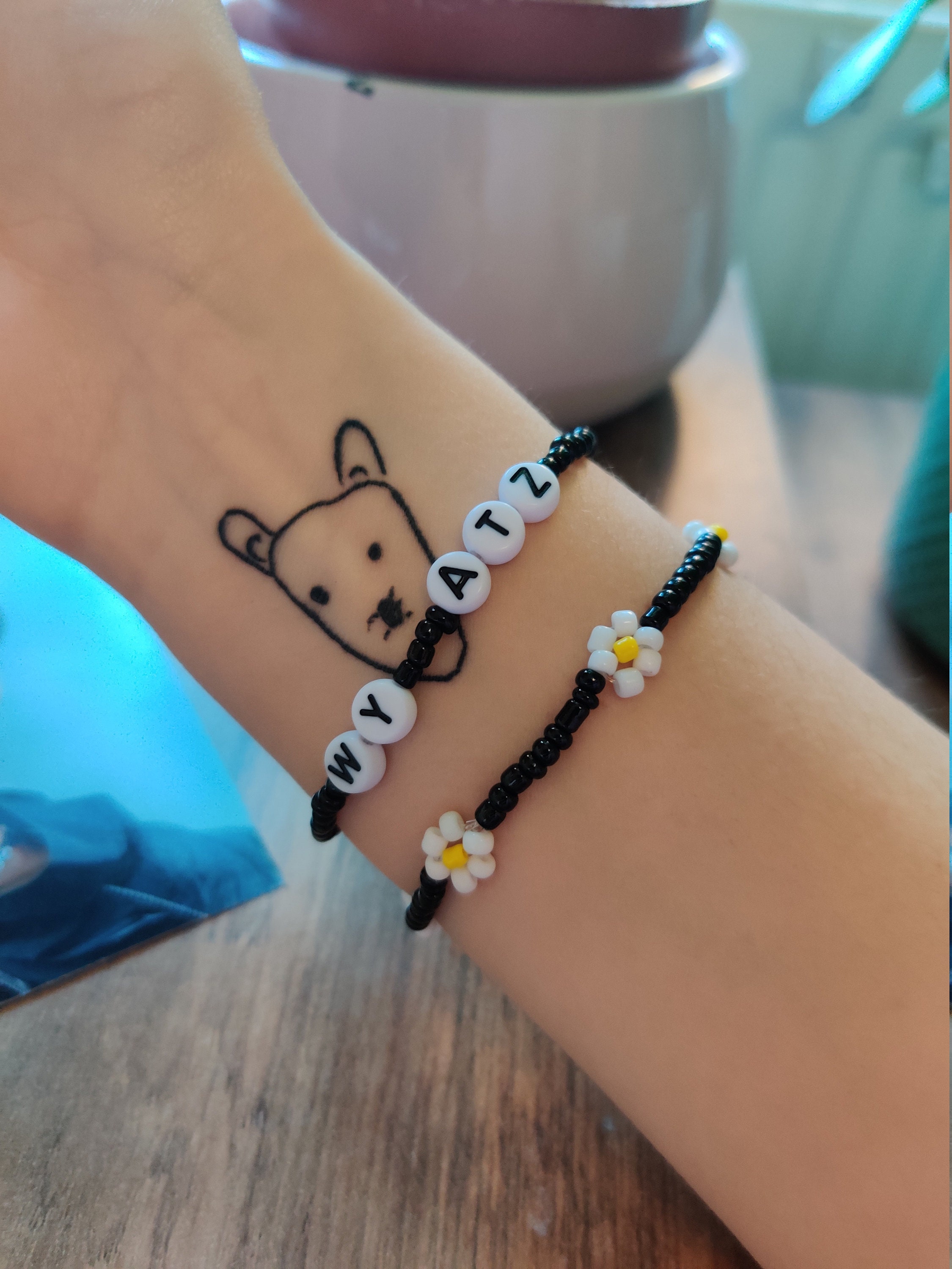 ATEEZ Wooyoung Inspired Bracelet & Ring Set Cosplay - Etsy