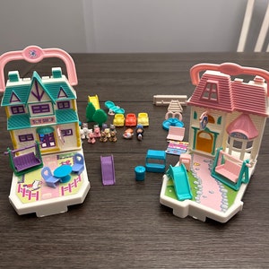 Vintage Meow Meow Teddys Wonderland Playsets: Toy Store & Candy Shop + Accessories