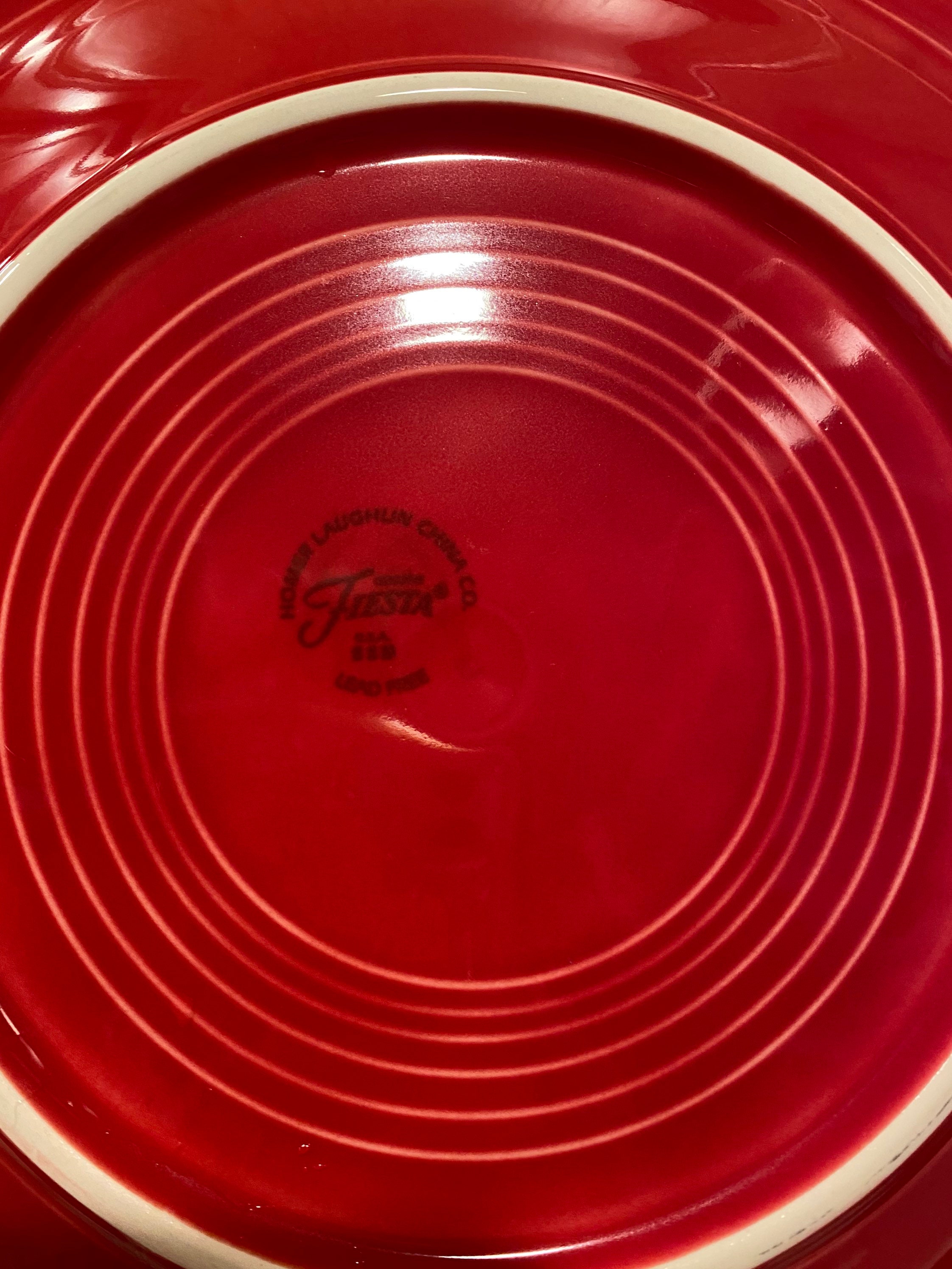 Fiesta Scarlet Dinnerware Scarlet Fiesta Fiestaware Place Etsy