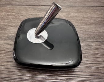 Vintage Esterbrook Black Fountain Pen Desktop Holder - USA Made