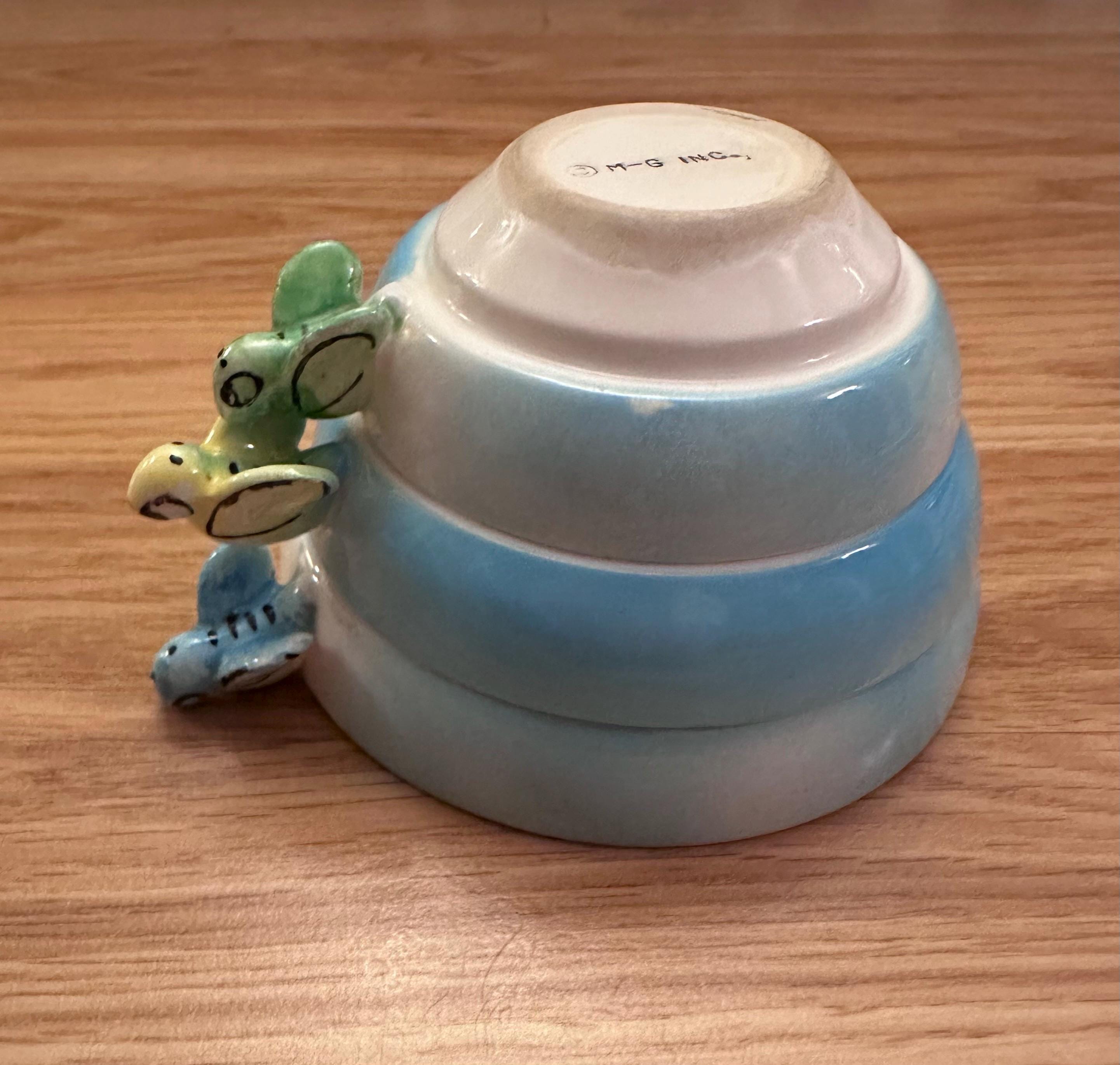 Sass & Belle Set Di 4 Ciotole Dosatrici In Ceramica A Forma Di Alveare, Lavabili In Lavastoviglie