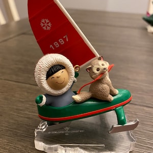 Vintage Hallmark Frosty Friends Ornament, Frosty Friends 1997, 18th in Frosty Friends Series, Vintage Christmas Ornament, T3