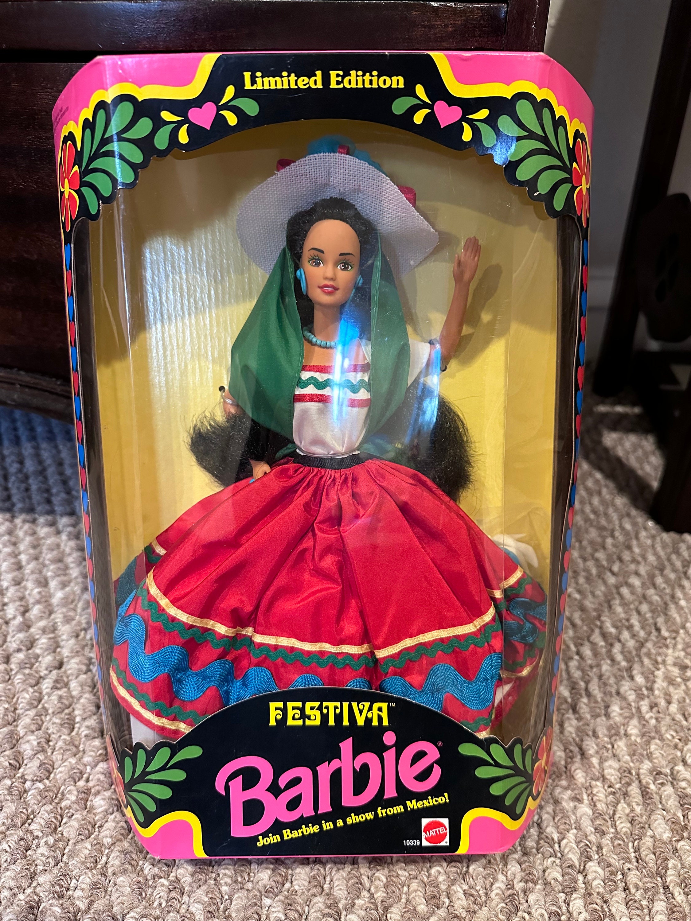 Festiva Limited Edition Barbie, Mattel Barbie Festiva #10339