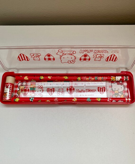 Rare Hello Kitty Pencil Case Vintage Hello Kitty Hello Kitty Etsy