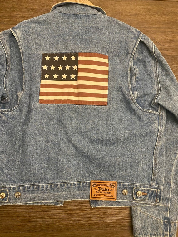Vintage Ralph Lauren Polo Denim Jacket/western Jean - Etsy Canada