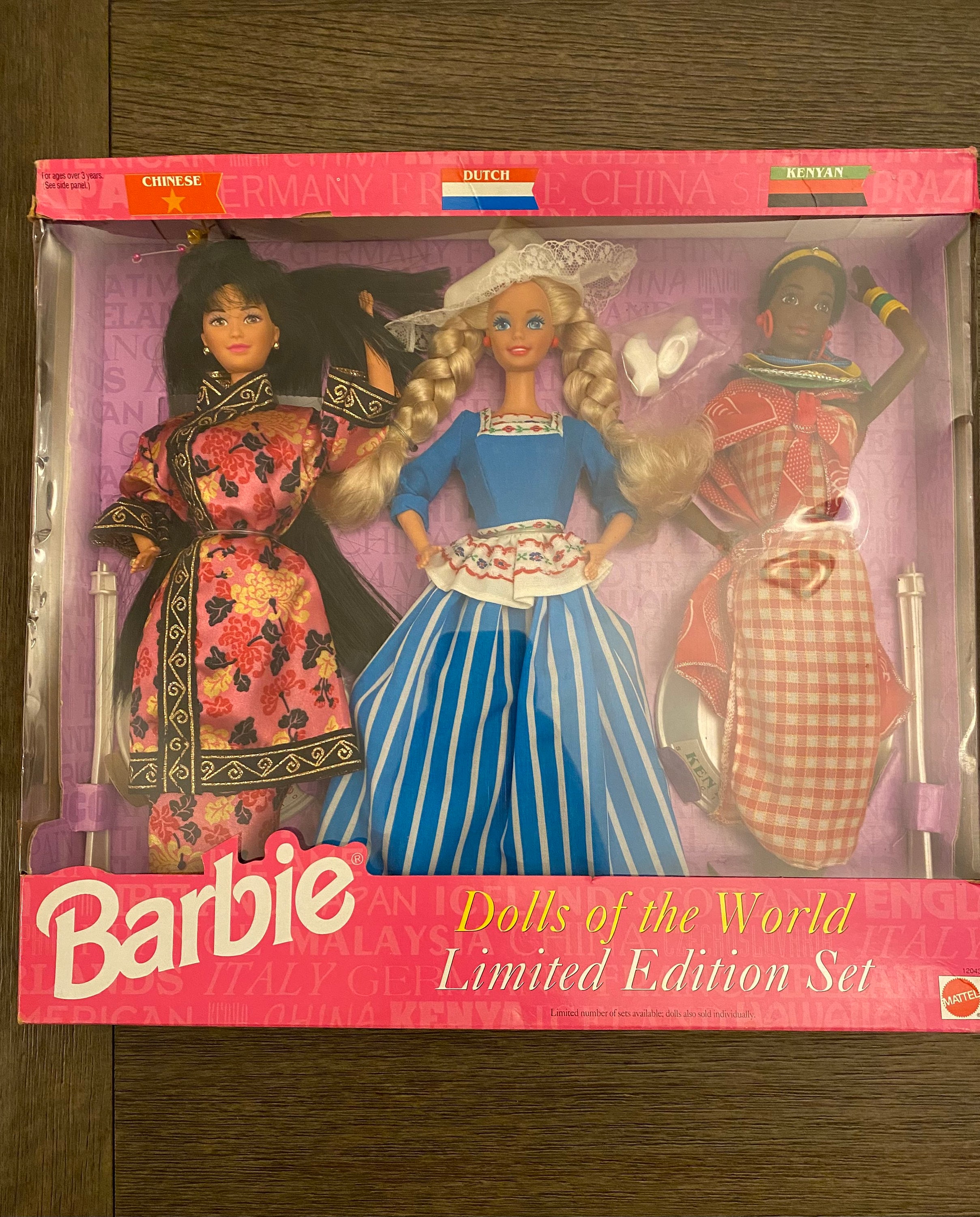 Barbie Dolls of the World Set - Chinese, Dutch, Kenyan Doll Barbie Dolls Around The Globe French, Irish, And Russian Set (3) | eBay