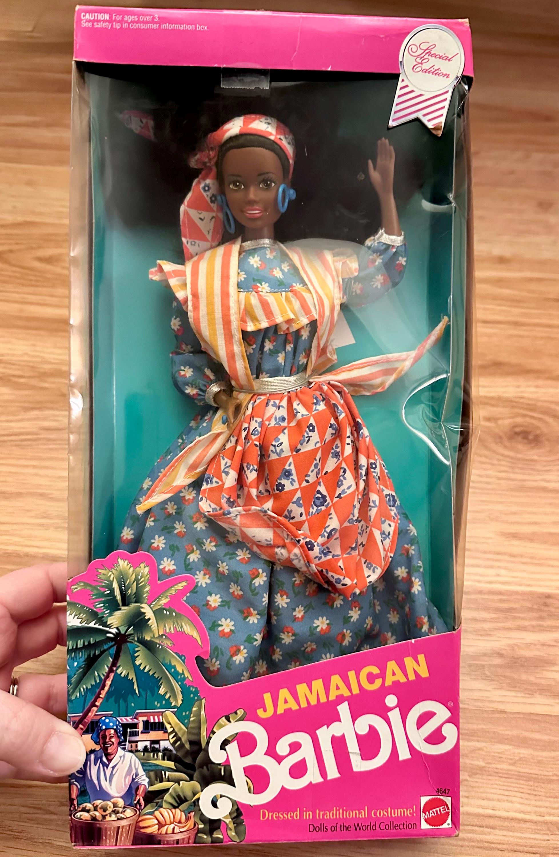 バービー Vintage Jamaican Barbie Doll, Barbie Dolls of the World Collection