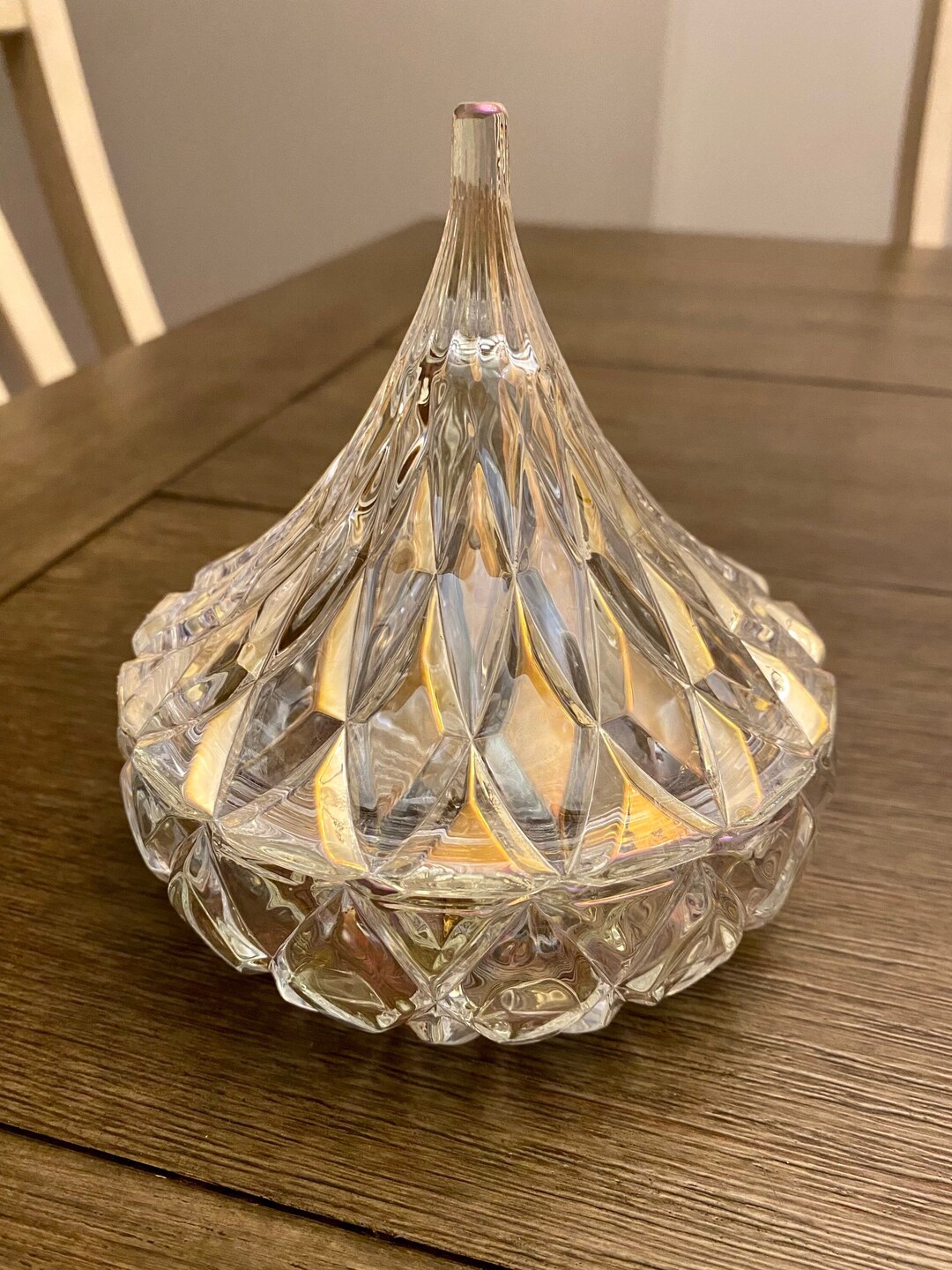 Iridescent Hersheys Kiss Candy Dish Hersheys Kiss Candy Dish Etsy