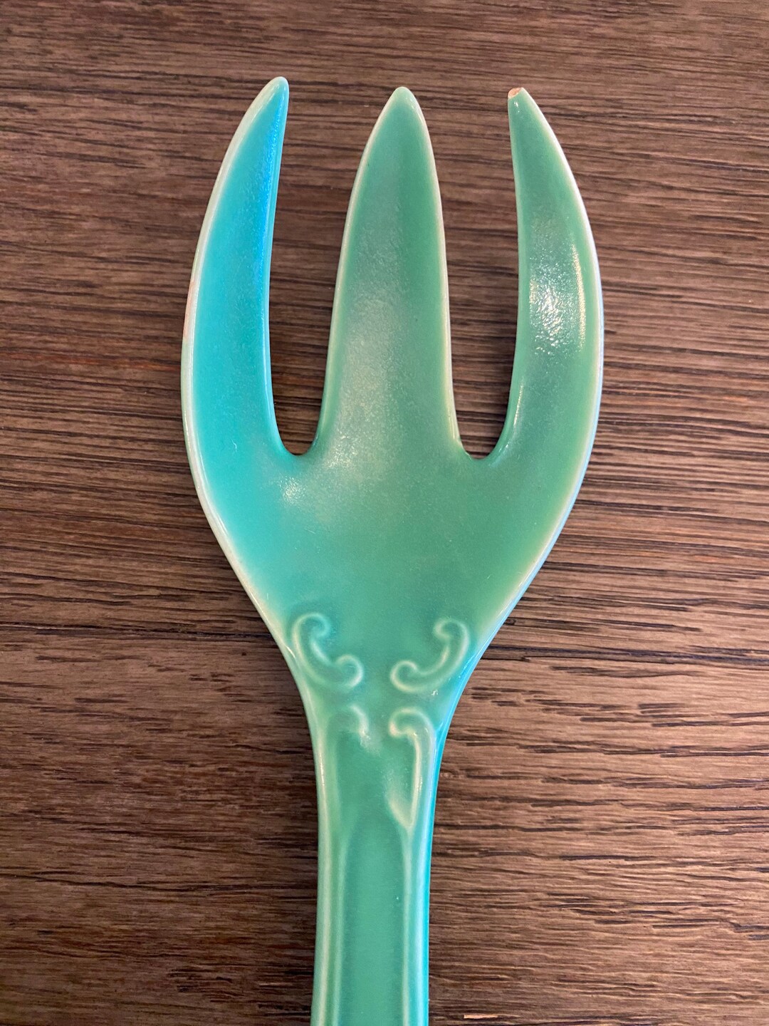 Vintage Fiesta Kitchen Kraft Serving Fork, Vintage Serving Fork, Fiesta