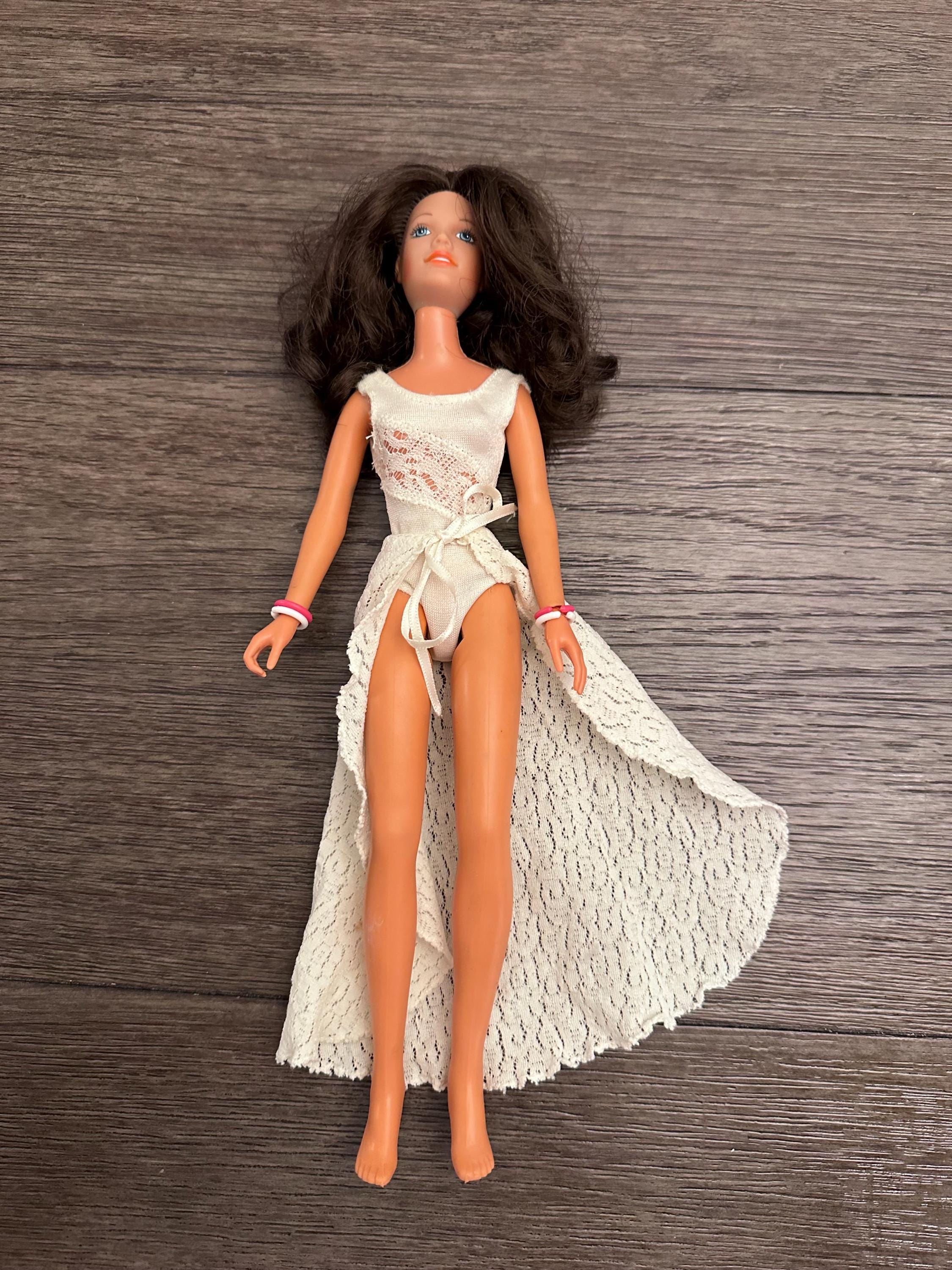 Vintage Kenner Darci Doll: Brunette Cover Girl, Swimsuit & Lace