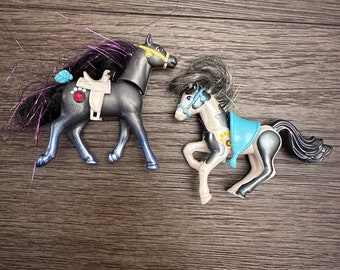 Vintage Littlest Pet Shop Toys, Sparkling Ponies Collection, Littlest Pet Shop Pinto Pony, Littlest Pet Shop Mystic Pony, 90s Toys, Kenner