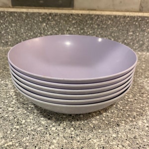 Vintage Royalon Lilac Melmac Bowls - Set of 6