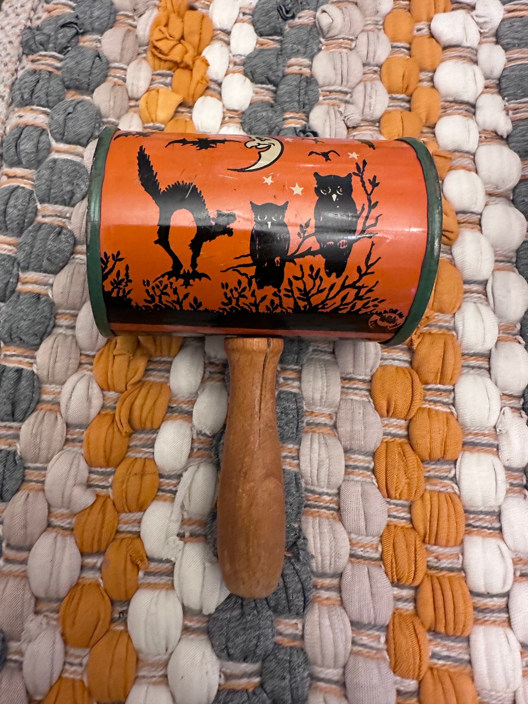 Vintage Halloween Noisemaker, Vintage Halloween Toy, Vintage Kirchhof