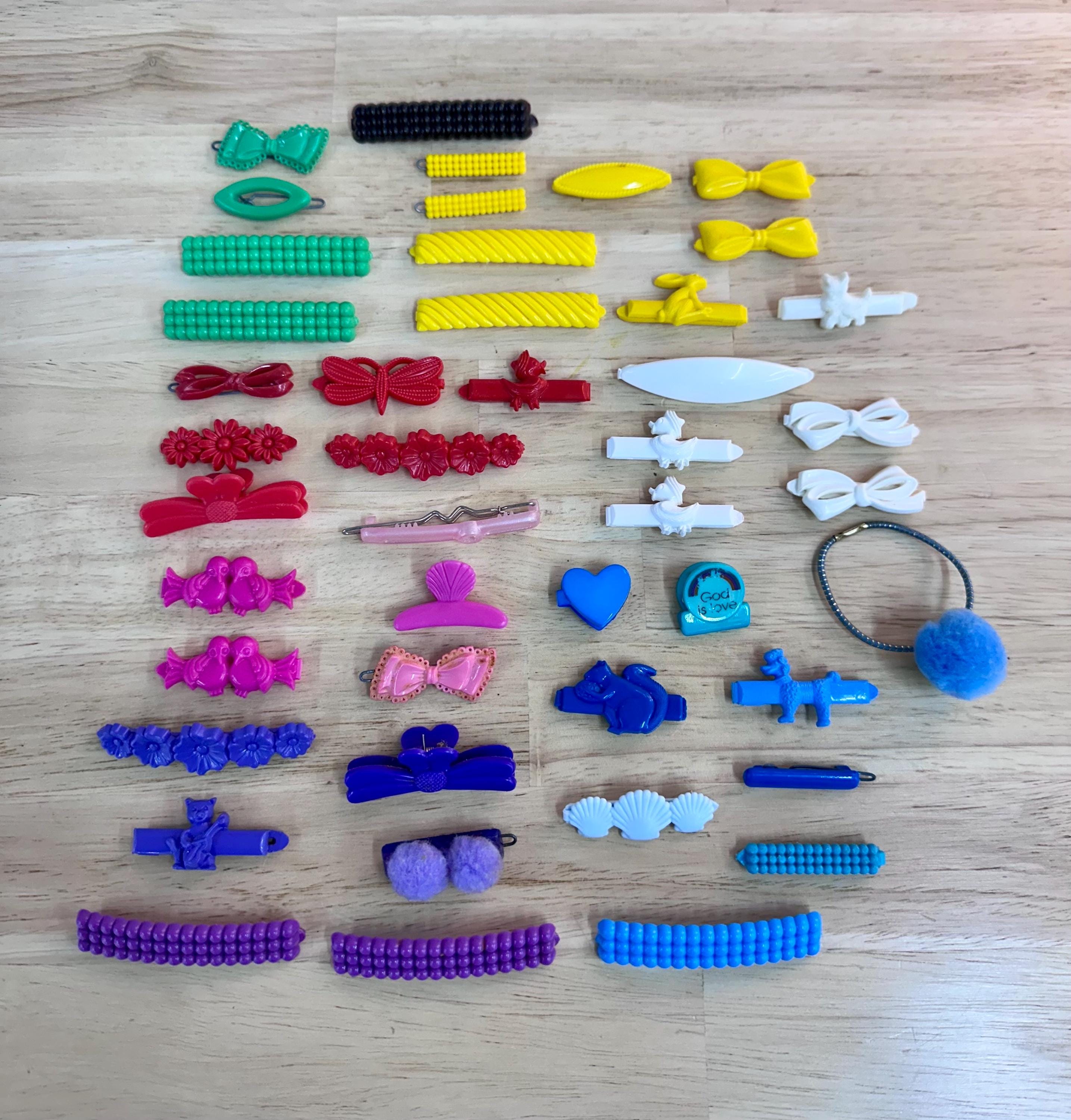 レトロバレッタ1980年代【weekends】 Vintage Day of the Week Barrettes - Etsy