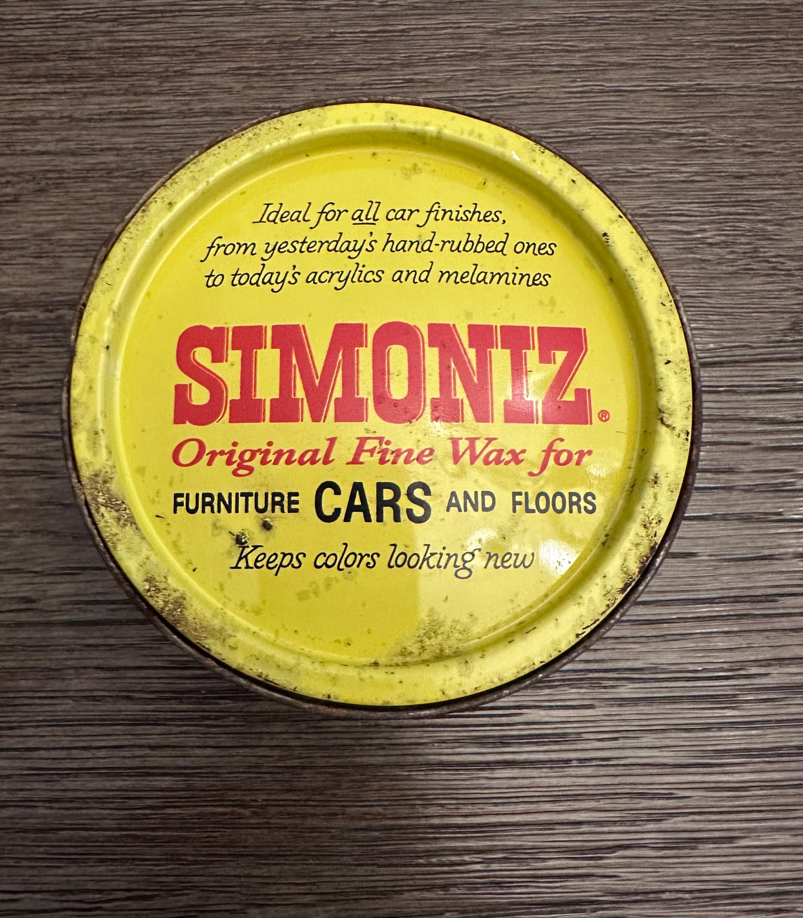 Simoniz Auto Wachs In Metalldose – 150g Carnauba-Wachs Für Hochglänzenden Lack