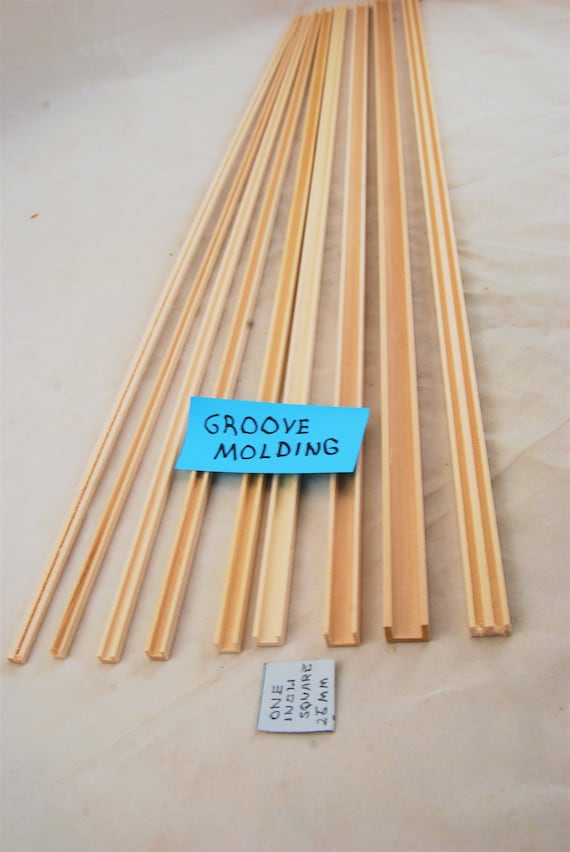 Groove Molding 3/16 Basswood 23 Long 3pcs/pk Etsy