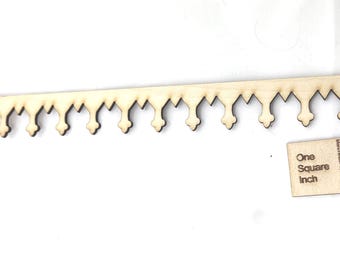 Painted Lady Gingerbread Trim #3  dollhouse miniature  1/12 scale 1pc