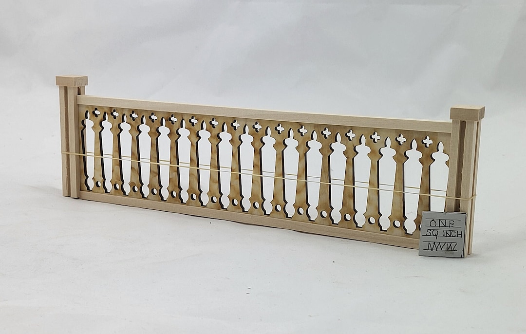 Miniature Racetrack Railing RAILING KIT #B W/3 Posts - 11.5