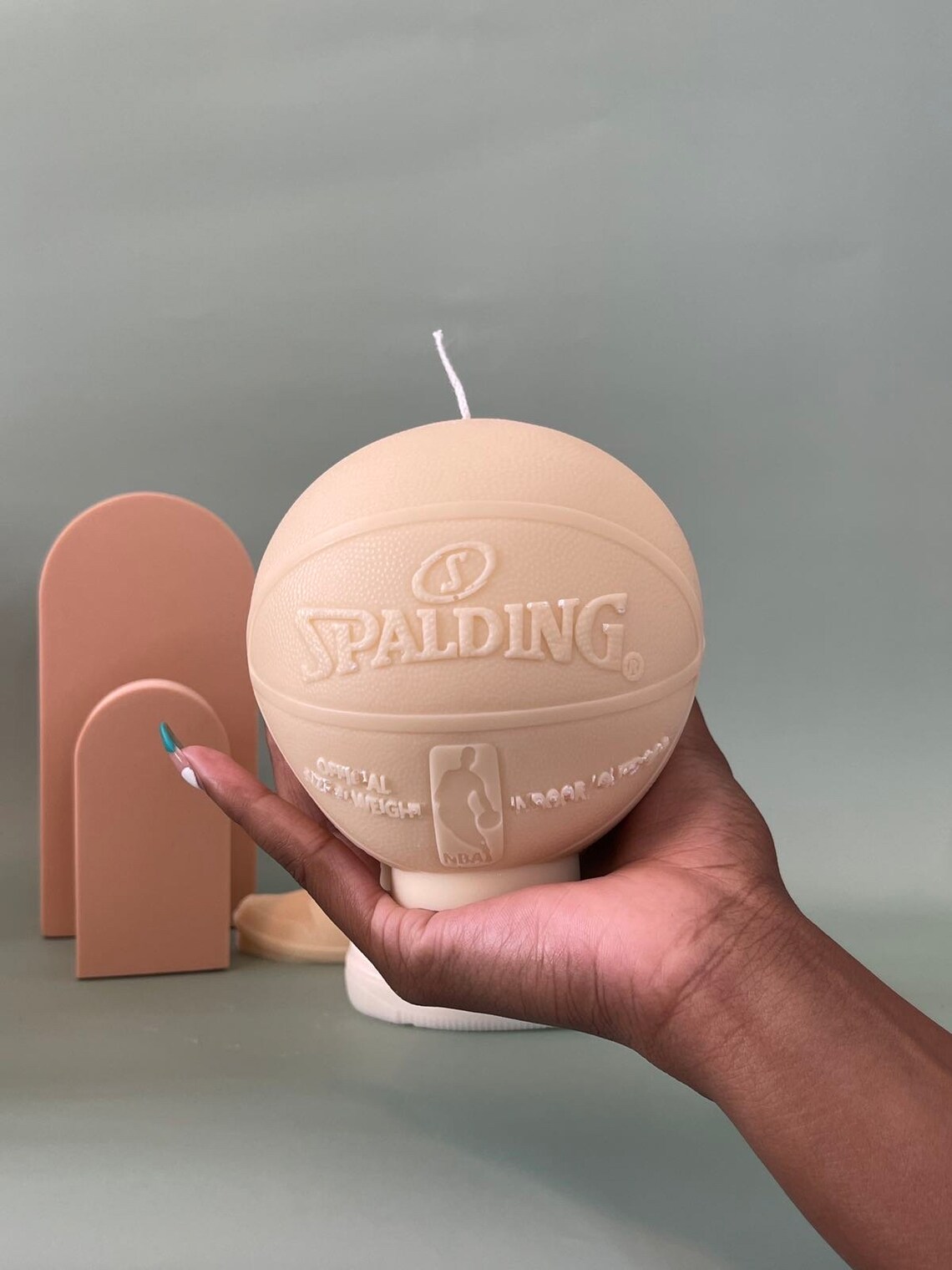 NBA Basketball Candle Modern Interior Design Spalding Minimal