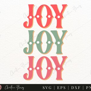 Linda Alegría Alegría Alegría SVG, Navidad Svg, Camiseta Svg, Regalos de Navidad, Lindos Refranes de Navidad, Silueta, Cameo