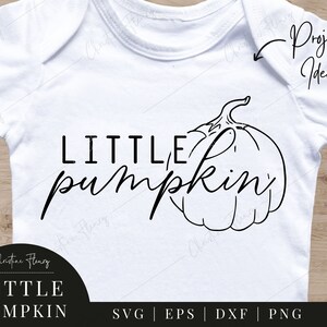 Kleiner Kürbis SVG, Halloween SVG, Baby SVG, Halloween Spruch SVG, Kürbis Shirt SVG, Kürbis SVG, Kostüm SVG, Cricut Cut Files, Silhouette