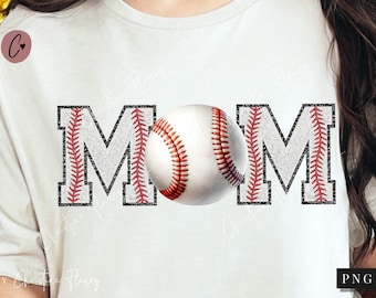 Baseball Chenille Mom PNG, Baseball PNG, Chenille Patch Png, Baseball Mama Sublimation Design, Baseball Sublimation, Digital Download