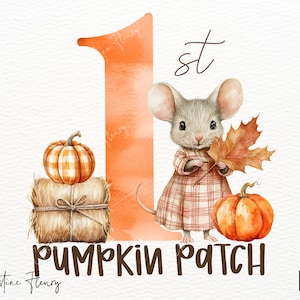 Pierwsze pole dyni PNG, Pierwszy kamień milowy dziecka PNG, Urocze Święto Dziękczynienia PNG, Jesienny projekt sublimacji, Pobieranie cyfrowe