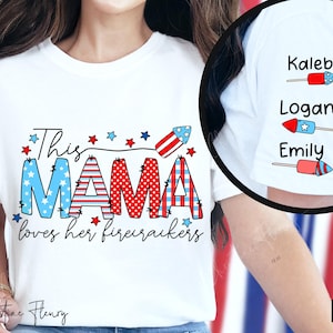 Cette maman aime ses pétards PNG, 4 juillet Png, American Mama Png, conception de sublimation de manche, 4 juillet sublimation, jour de l'indépendance